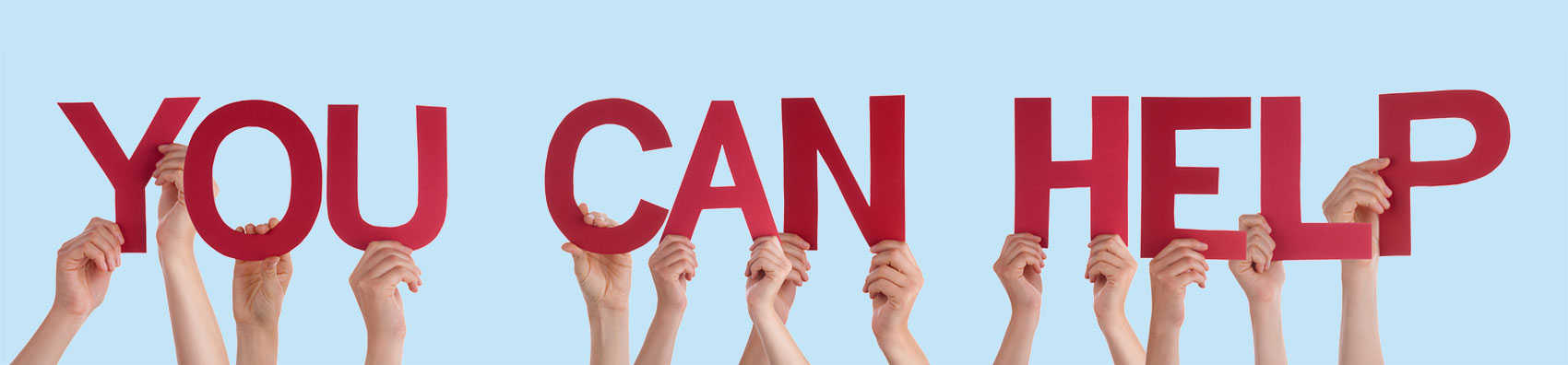 You can help